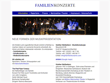 Tablet Screenshot of familienkonzerte.com